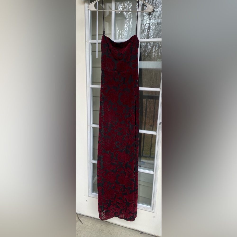 Velvet maxi Dress